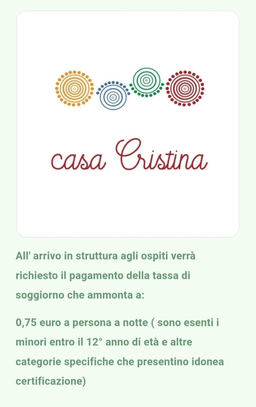 Casa Cristina Apartment Комизо Екстериор снимка